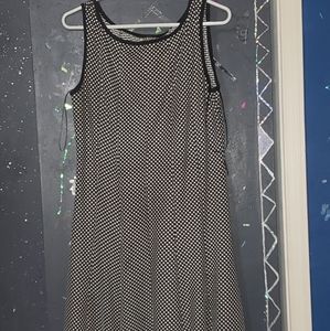 Retro style Black polka dot dress